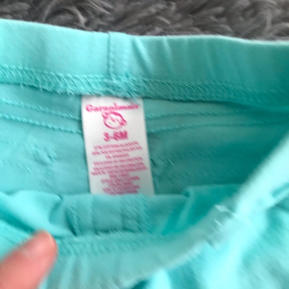 5/$25 GARANIMALS legging pants faux pockets teal - Picture 3 of 3